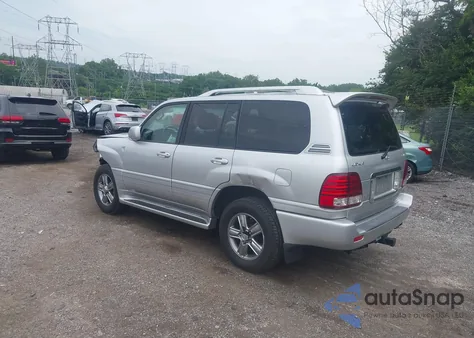 2006 Lexus Lx 470 из США, поврежденный, VIN JTJHT00W664018077